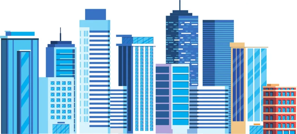 urban buildings