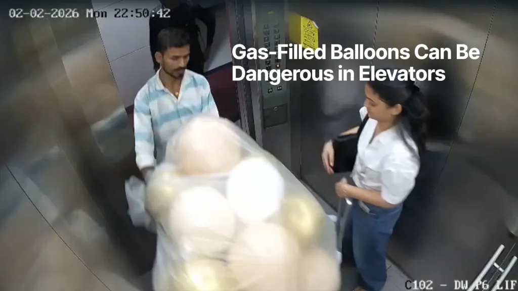Why Gas-Filled Balloons Can Be Dangerous in Elevators
