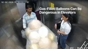Why Gas-Filled Balloons Can Be Dangerous in Elevators
